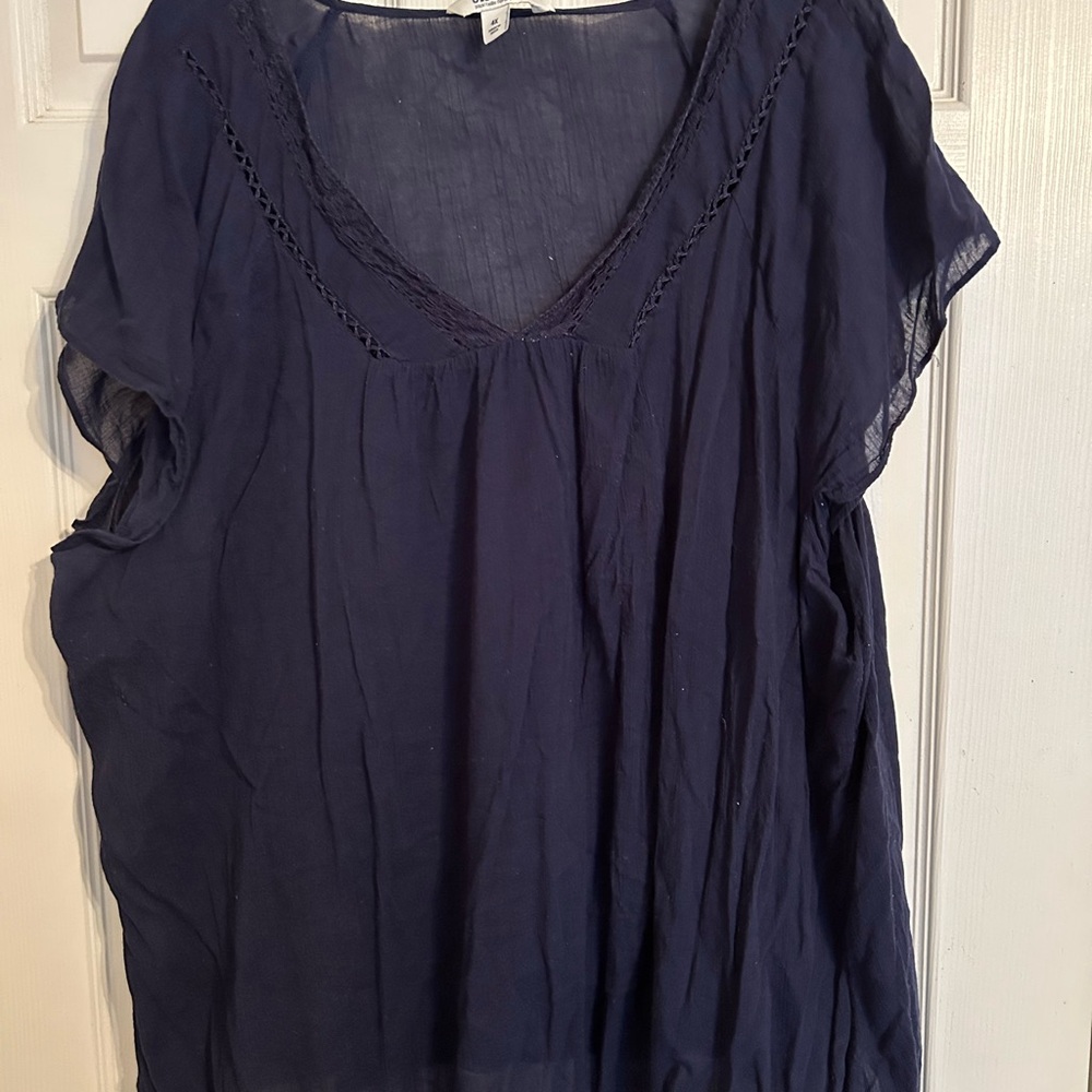 Old Navy Deep Blue Blouse